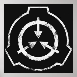 Póster Logo de SCP Foundation