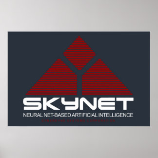 Póster Logo de Skynet