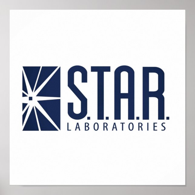 Póster Logo de Star Labs (Frente)