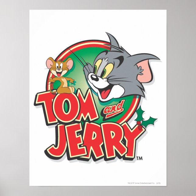 Póster Logo de Tom y Jerry Classic (Frente)