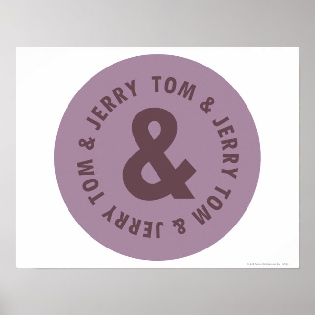 Póster Logo de Tom y Jerry Round 7 (Frente)