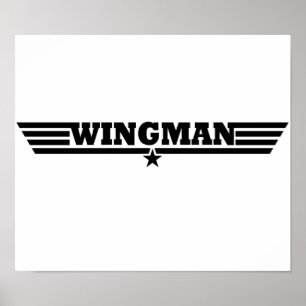 Póster Logo de Wingman Wings