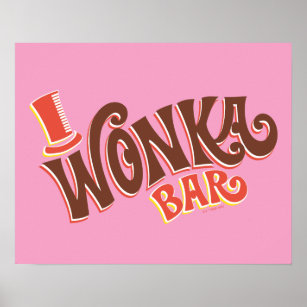 Póster Logo de Wonka Bar