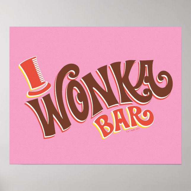 Póster Logo de Wonka Bar (Frente)