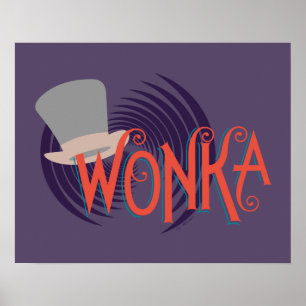 Póster Logo de Wonka Spiral