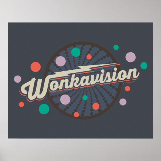 Póster Logo de Wonkavision (Frente)