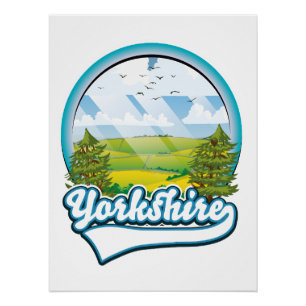 Póster Logo de Yorkshire Travel