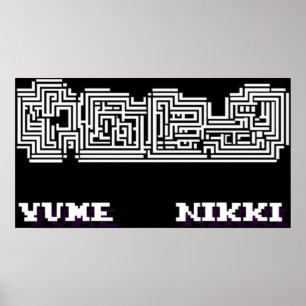 Póster Logo de Yume Nikki