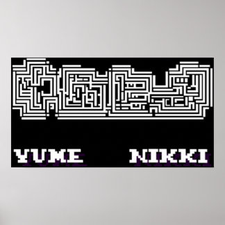 Póster Logo de Yume Nikki