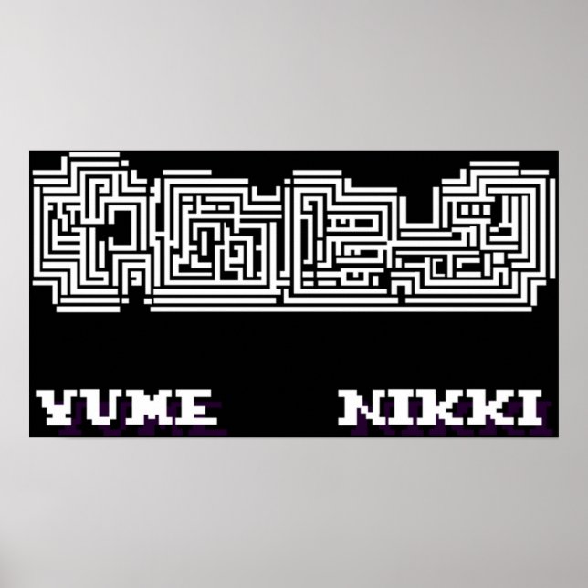 Póster Logo de Yume Nikki (Frente)