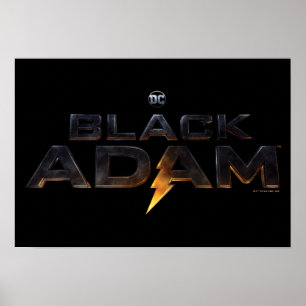 Póster Logo del Black Adam