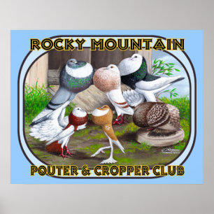 Póster Logo del Rocky Mountain Club