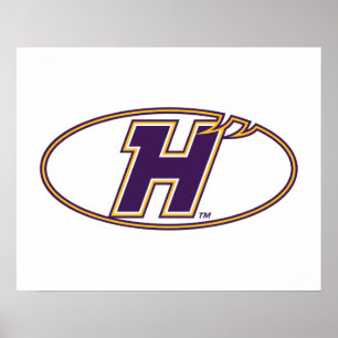 Póster Logotipo Atlético Hunter College Hawks