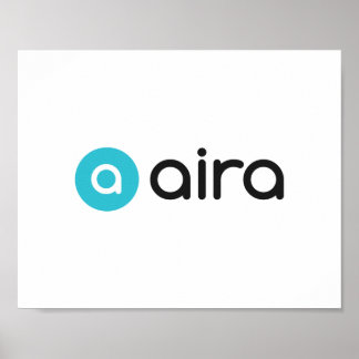 Póster Logotipo de Aira