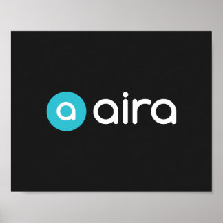 Póster Logotipo de Aira