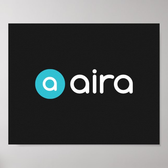 Póster Logotipo de Aira (Frente)