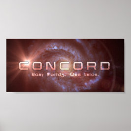 Póster Logotipo de concordancia (10x4.5)