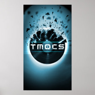 Póster Logotipo de DJ de TMOCS