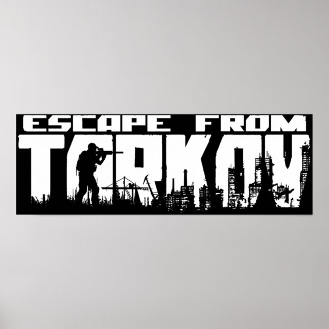Póster Logotipo de escape de Tarkov (Frente)