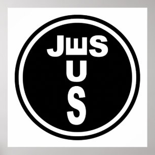 Póster Logotipo de Jesús