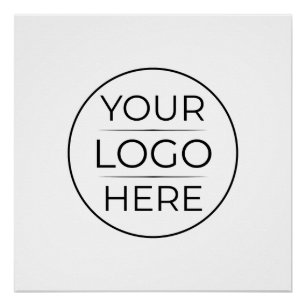 Póster Logotipo de Marca de Negocio Moderno