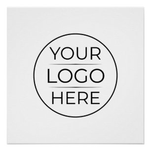 Póster Logotipo de Marca de Negocio Moderno