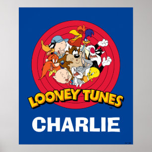 Póster Logotipo de personaje de LOONEY TUNES™