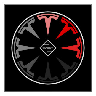 Póster Logotipo de Tesla
