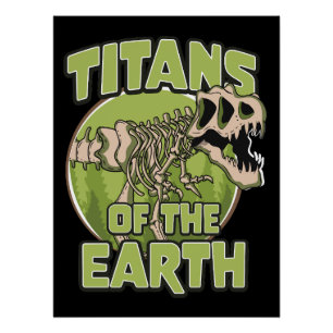 Póster logotipo de Titanes de la Tierra