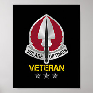 Póster Logotipo del Comando de Aviación de Operaciones Es