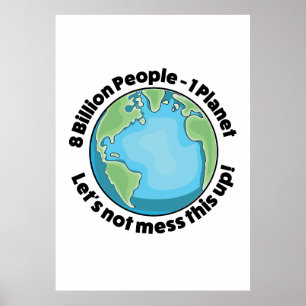 Póster Logotipo del medio ambiente