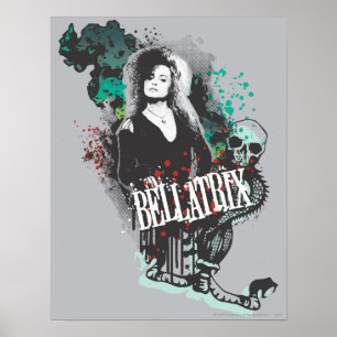 Póster Logotipo gráfico Bellatrix Lestrange