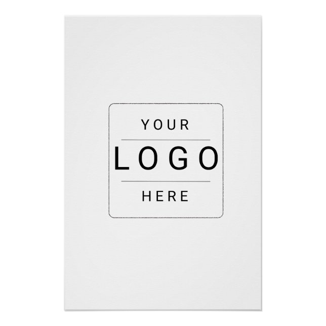 Póster Logotipo personalizado (Anverso)