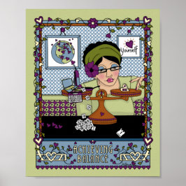 Póster Logro del Poster Balance_A_8x10