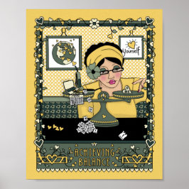 Póster Logro del Poster Balance_C_8x10