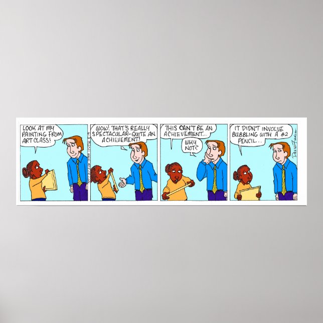 Póster Logro estudiantil (Frente)
