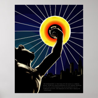 Póster Logro humano