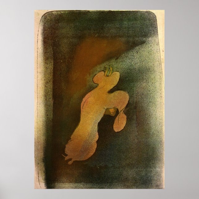 Póster Loie Fuller 2 de Toulouse-Lautrec (Frente)