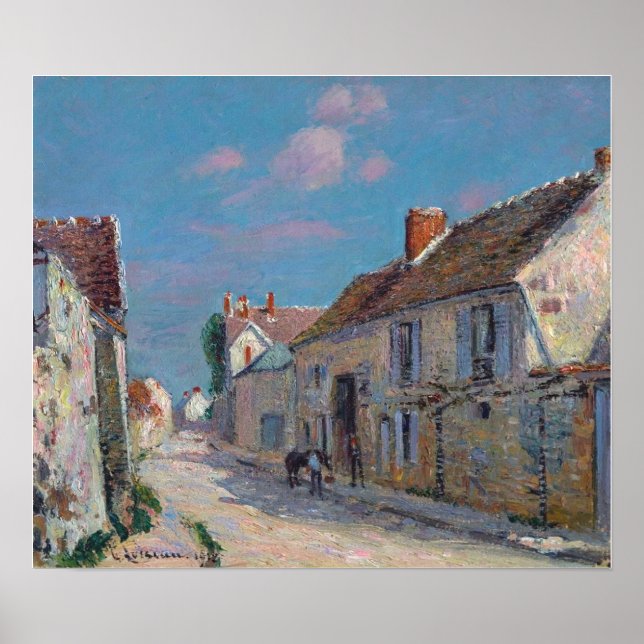 Póster Loiseau - Calle En Ennery Seine Et Oise 1912 (Frente)
