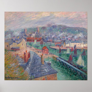 Póster Loiseau - L'Avant Port De Fecamp