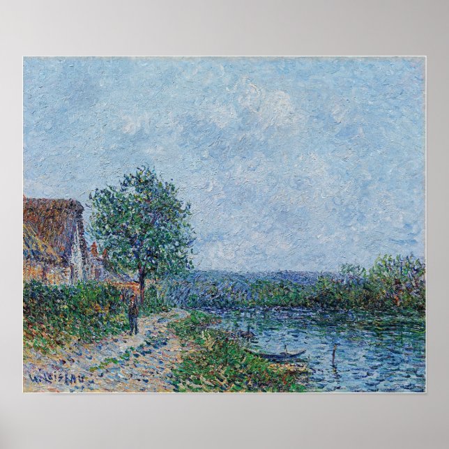 Póster Loiseau - Riverside El Sena En Port De Joie (Frente)