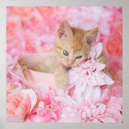 Póster Loki Pink Floral