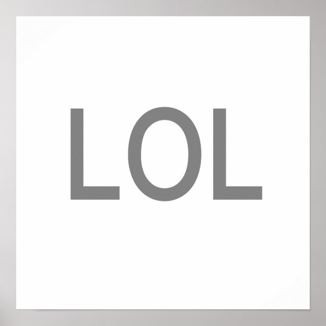 PÓSTER LOL (Frente)