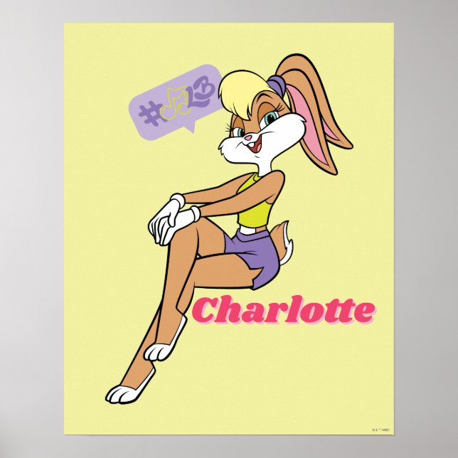 Póster Lola Sitting (Frente)