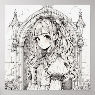 Póster Lolita gótica