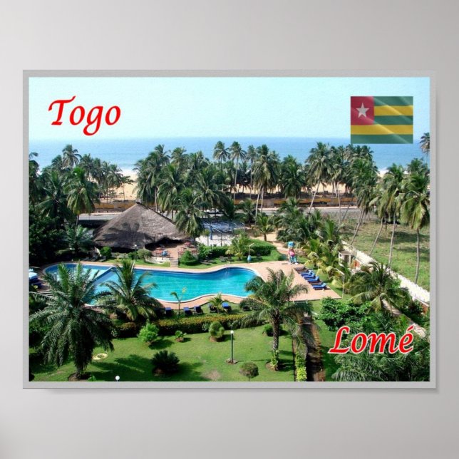 Póster Lomé - Togo - (Frente)