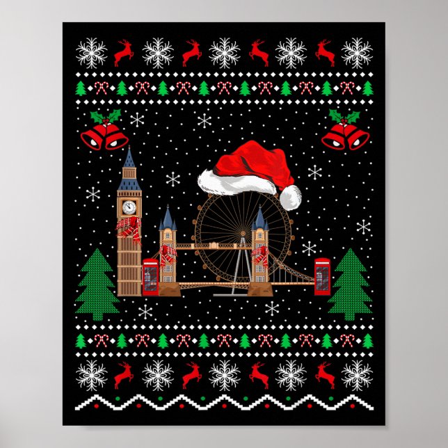 Póster London Bridge Lover Matching Ugly London Bridge Ch (Frente)