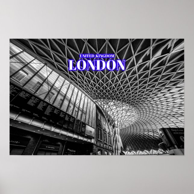 Póster London Kings Cross Station St. Pancreas Station (Frente)
