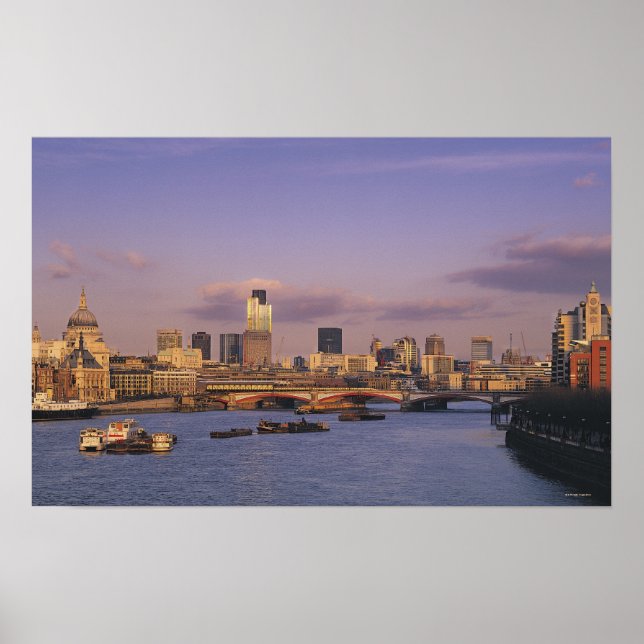 Póster London Skyline (Frente)