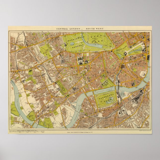 Póster London Southwest (Frente)